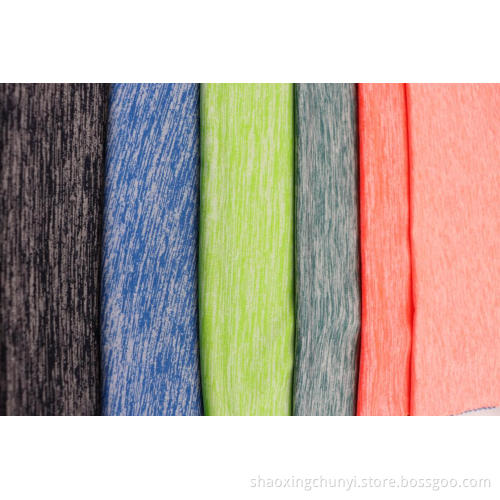 Kain Polyester Stretch Single Side Jersey